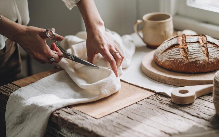 Alte Leinenbettlaken: der von der ADEME empfohlene Express-Upcycling-Tipp (10 Min.)