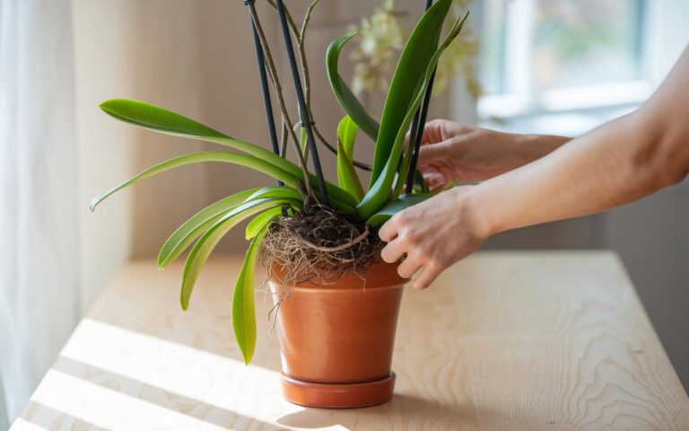 Orchideenwurzeln außerhalb des Topfes: abschneiden oder umtopfen? Die richtige Maßnahme laut Profis