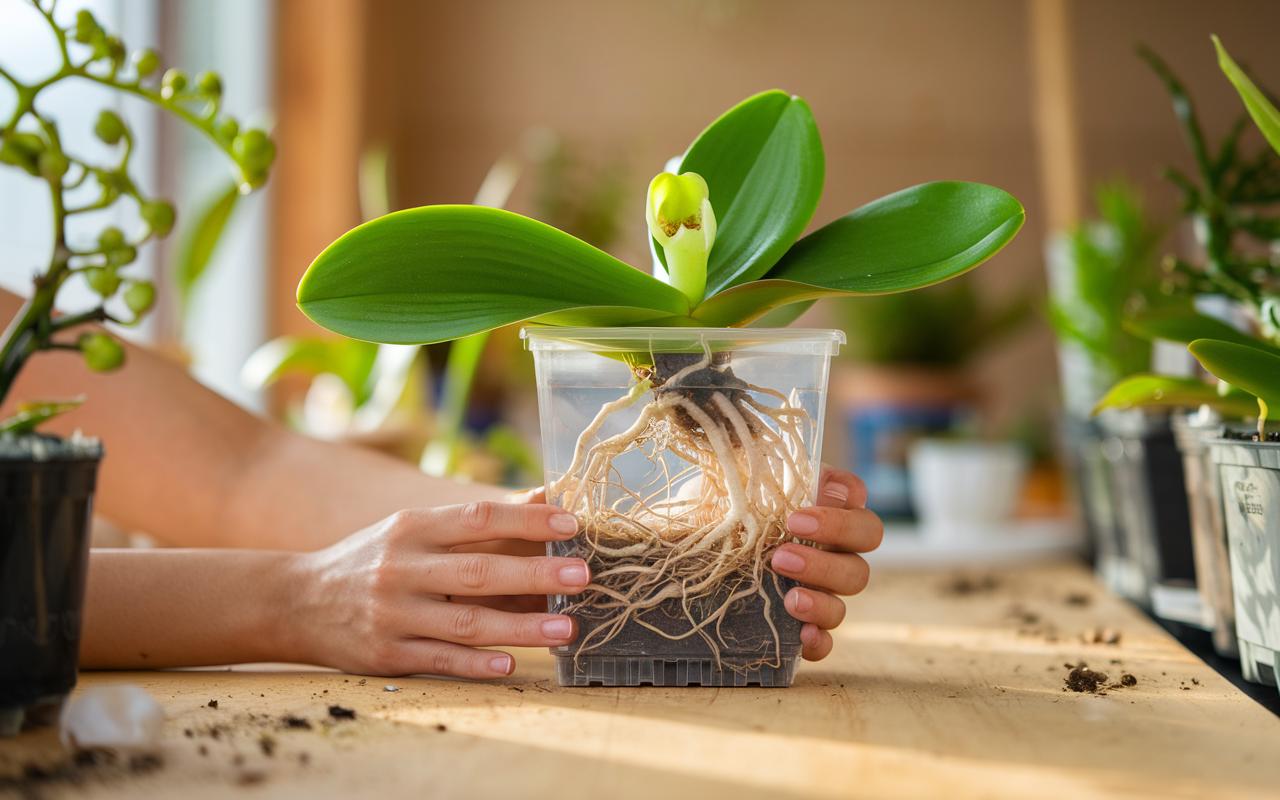 Phalaenopsis-Orchidee: Wann man die Wurzeln (Luftwurzeln oder abgestorbene) schneidet, ohne sie zu beschädigen